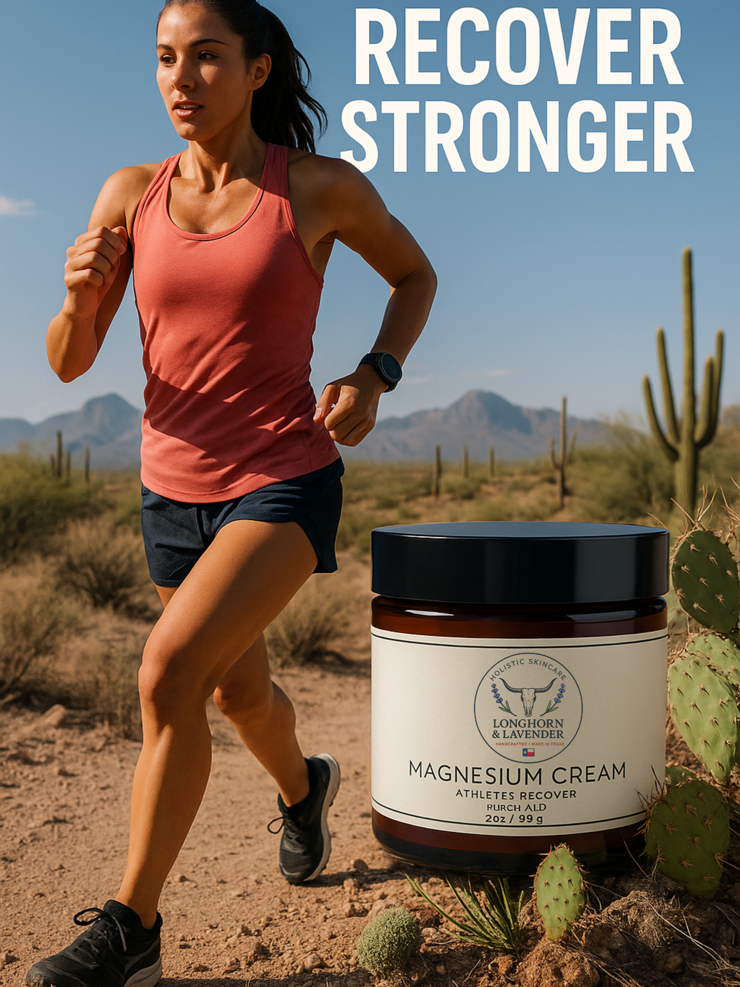 Magnesium Recovery Beef Tallow Cream 2 oz