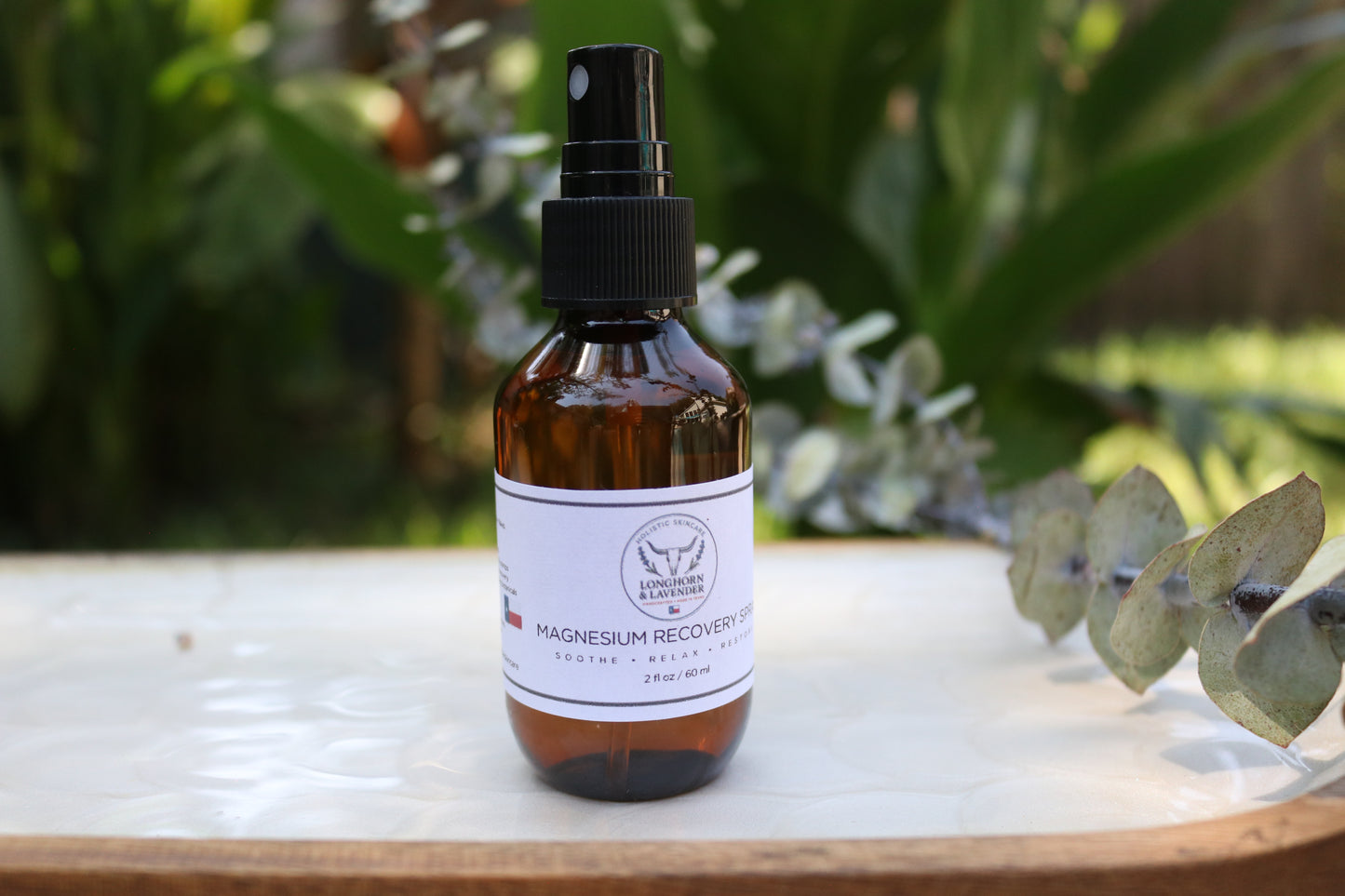 Longhorn & Lavender Magnesium Recovery Spray  2oz